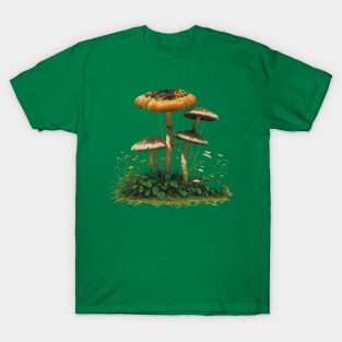 Fuzzy Fantasy Mushrooms T-Shirt